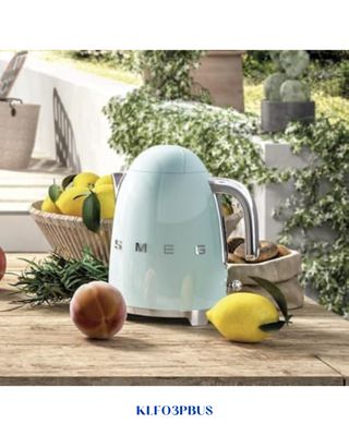 SMEG  STYLE ELECTRIC KETTLE PASTEL PASTEL BLUE 1.7L