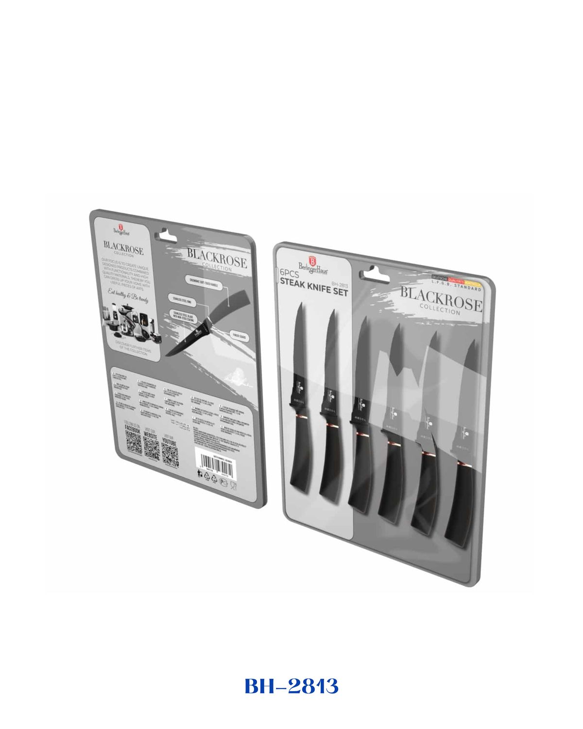 BERLINGER HAUS 6 PCS STEAK KNIFE SET 11.5CM