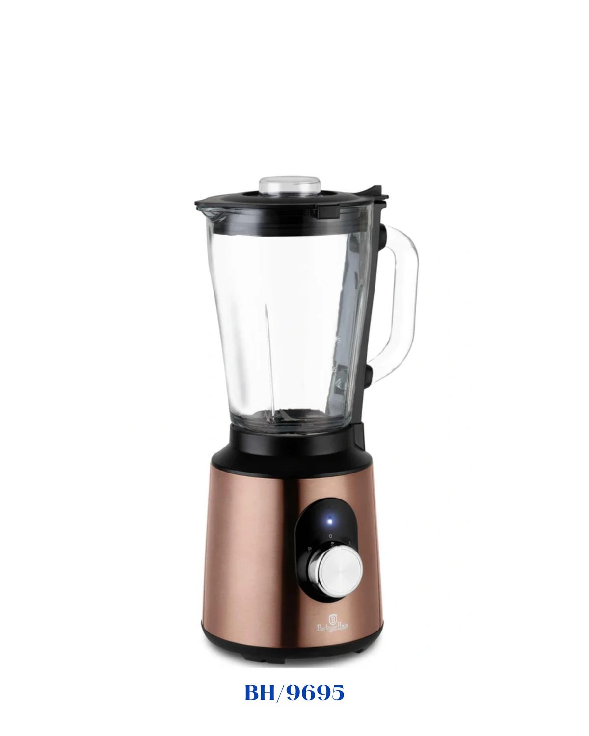 BERLINGER HAUS TABLE BLENDER WITH GLASS JAR 1000W 1.5L