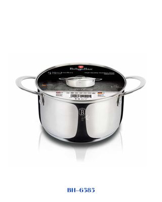 BERLINGER HAUS STAINLESS STEEL CASSEROLE WITH LID 16 CM 1.8L