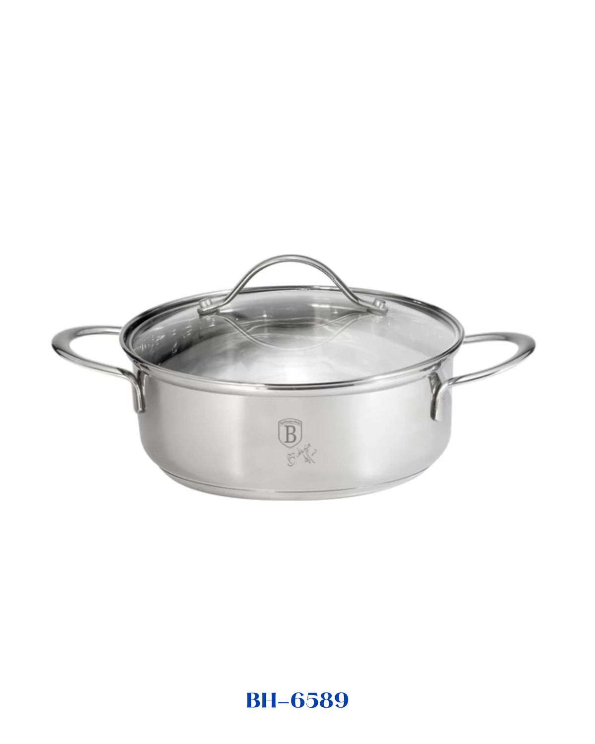 BERLINGER HAUS SHALLOW POT WITH LID 24 CM