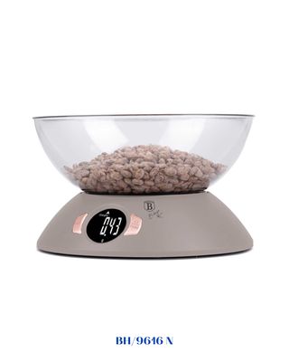 BERLINGER HAUS KITCHEN SCALE WITH BOWL 5KG