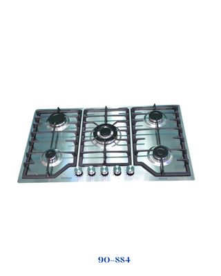 INSIDE BUILT-IN GAS HOB 5 BURNERS 90 CM INOX