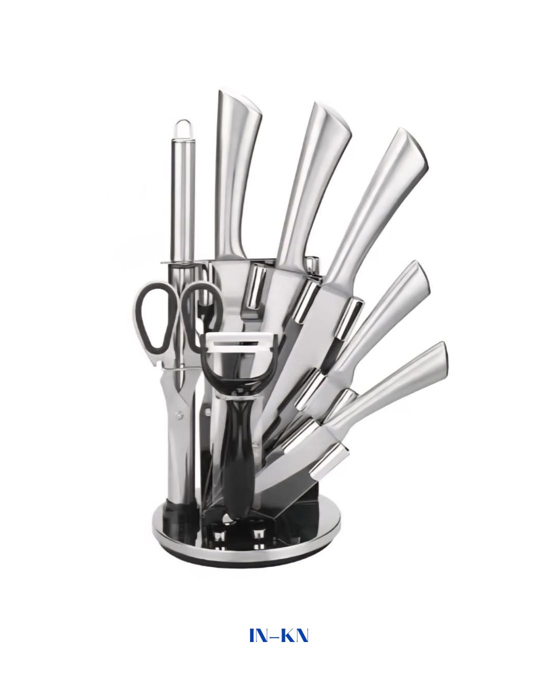 INSIDE PREMIUM KNIFE SET WITH STAND 8 PCS