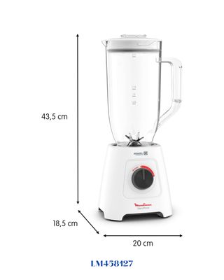 MOULINEX BLENDFORCE XXL BLENDER 600W 2.8L