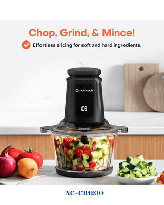 NUTRICOOK CHOPPI XL FOOD CHOPPER 500W 1.2L