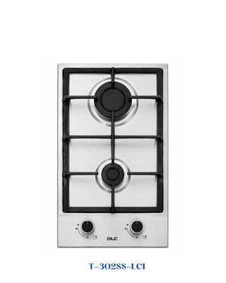 DLC BUILT-IN GAS HOB 30CM – 2 BURNERS