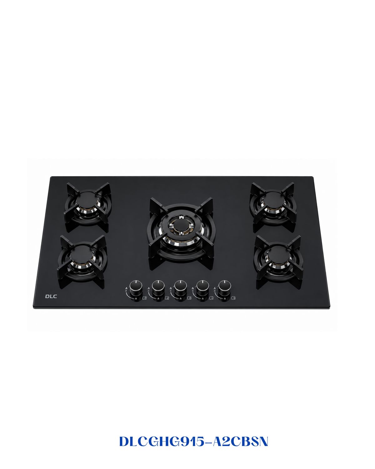 DLC NANO MATTE GLASS BUILT-IN GAS HOB 90CM