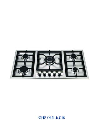 DLC Built-in Gas Hob 5 Burners 90cm Stainless Steel