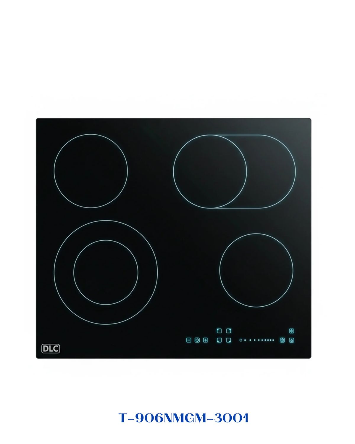 DLC Built-In Electric Hob 4 Burners 6000W-60cm