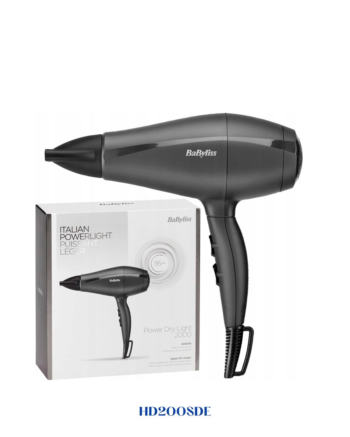 BaByliss Hair Dryer 2000W