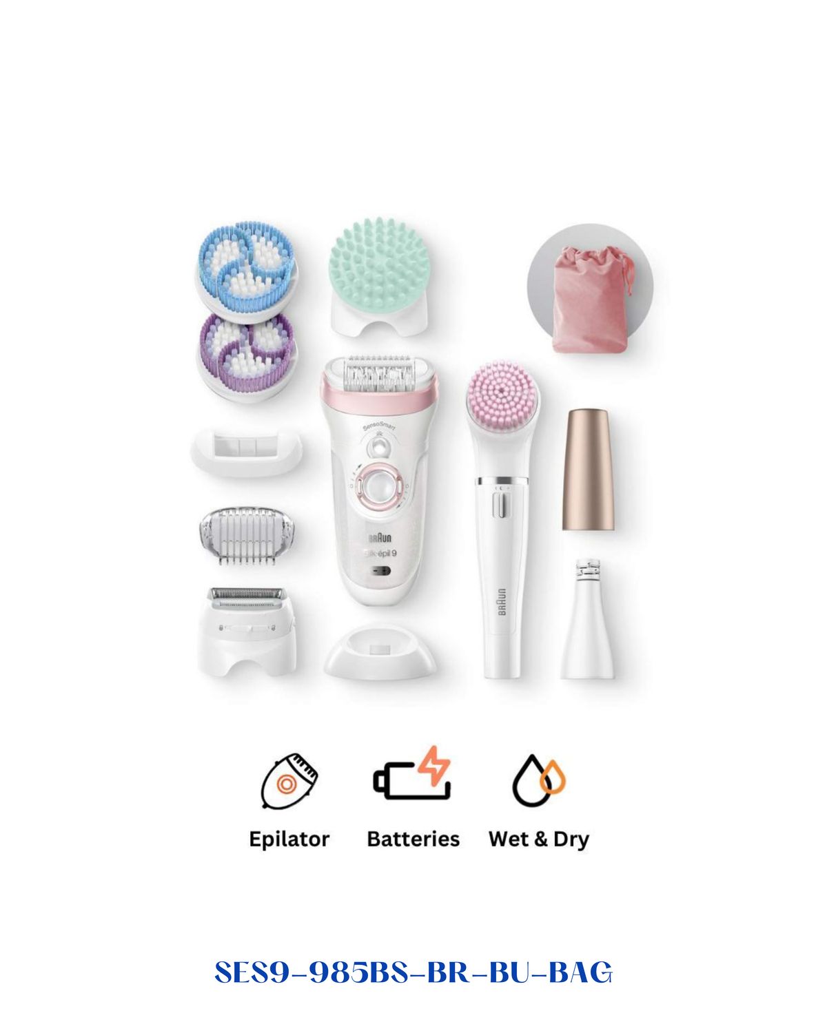 Braun Silk-épil Beauty Set 9 Wet &amp; Dry Epilator