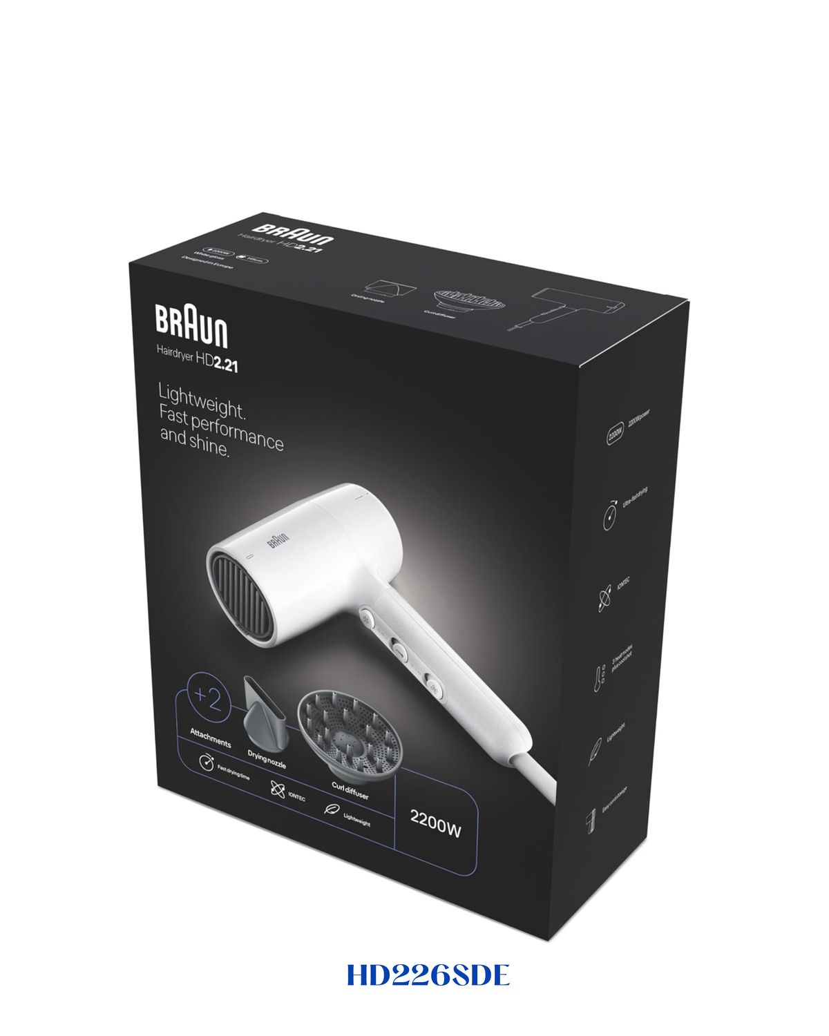 Braun Hair Dryer 2200W