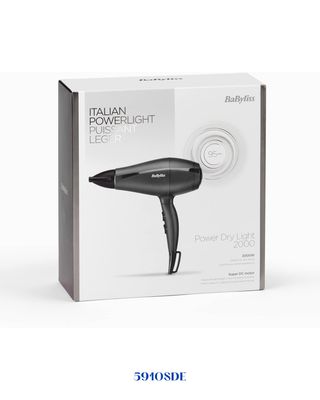 BaByliss Super Light Pro Italian Blow-Dry Hair Dryer 2000W