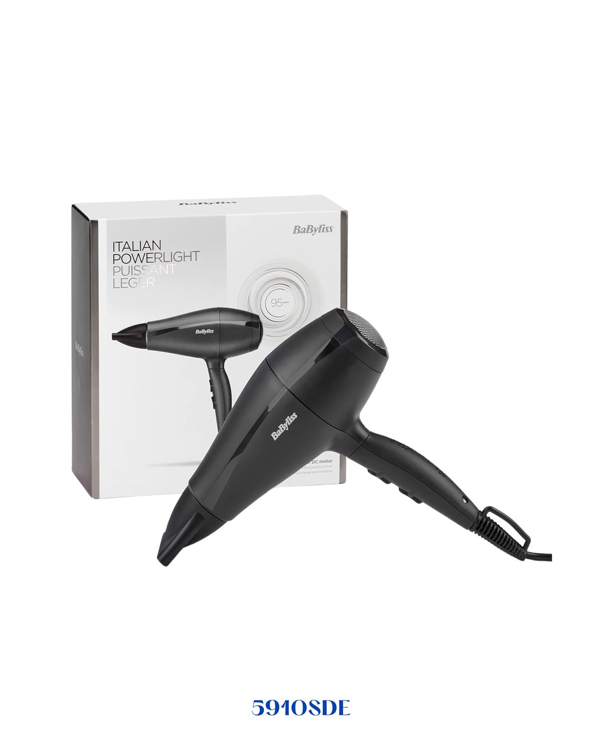 BaByliss Super Light Pro Italian Blow-Dry Hair Dryer 2000W