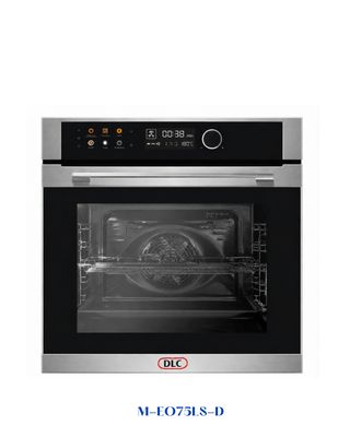 DLC Built-In Electric Oven 75L 3200W Black Glass