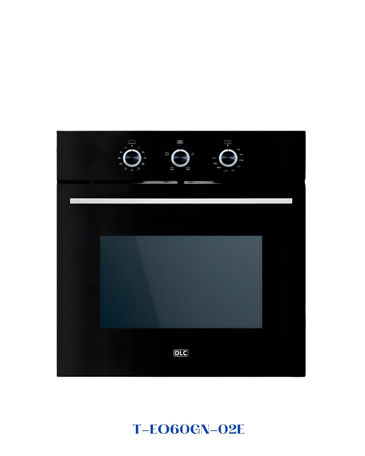 DLC Built-In Electric Oven 60L Black with Air Fryer