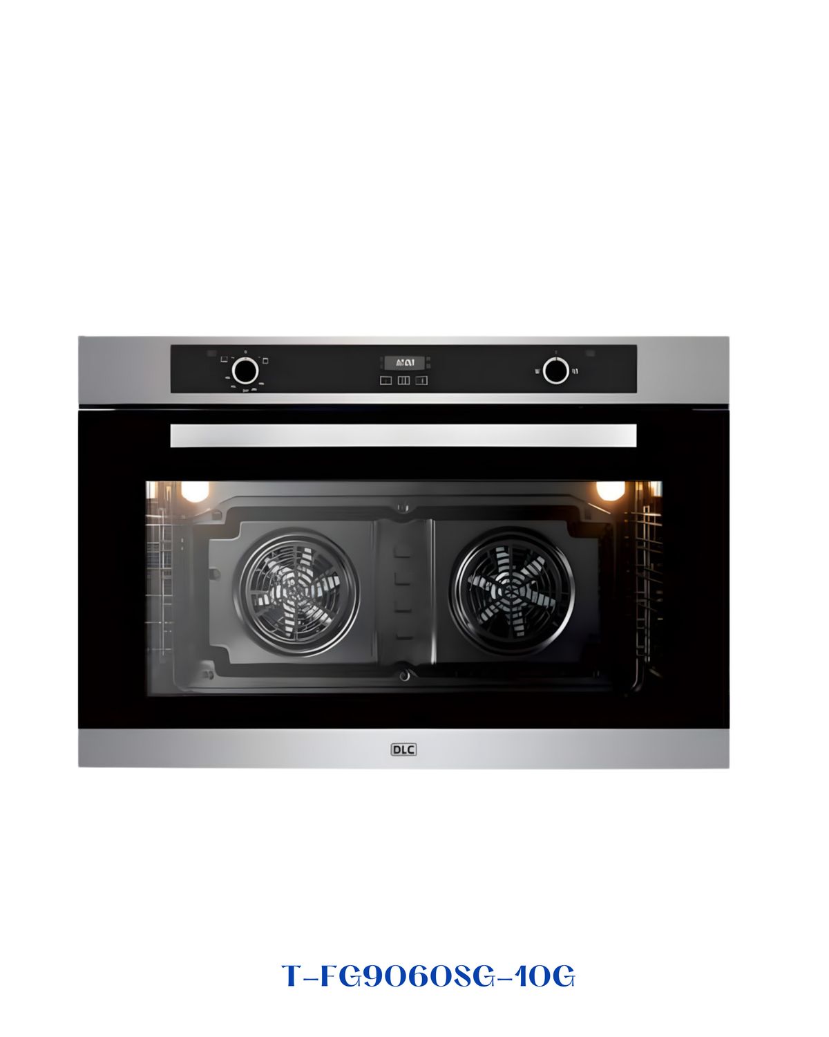 DLC Built-in Gas Oven Silver 90cm 110L