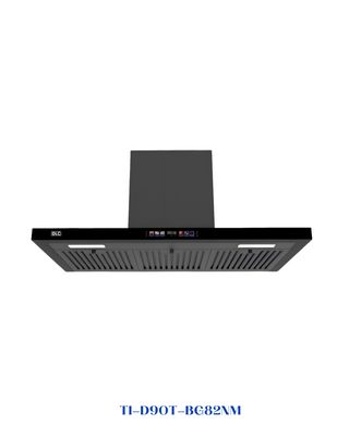 DLC Black Cooker Hood 90cm