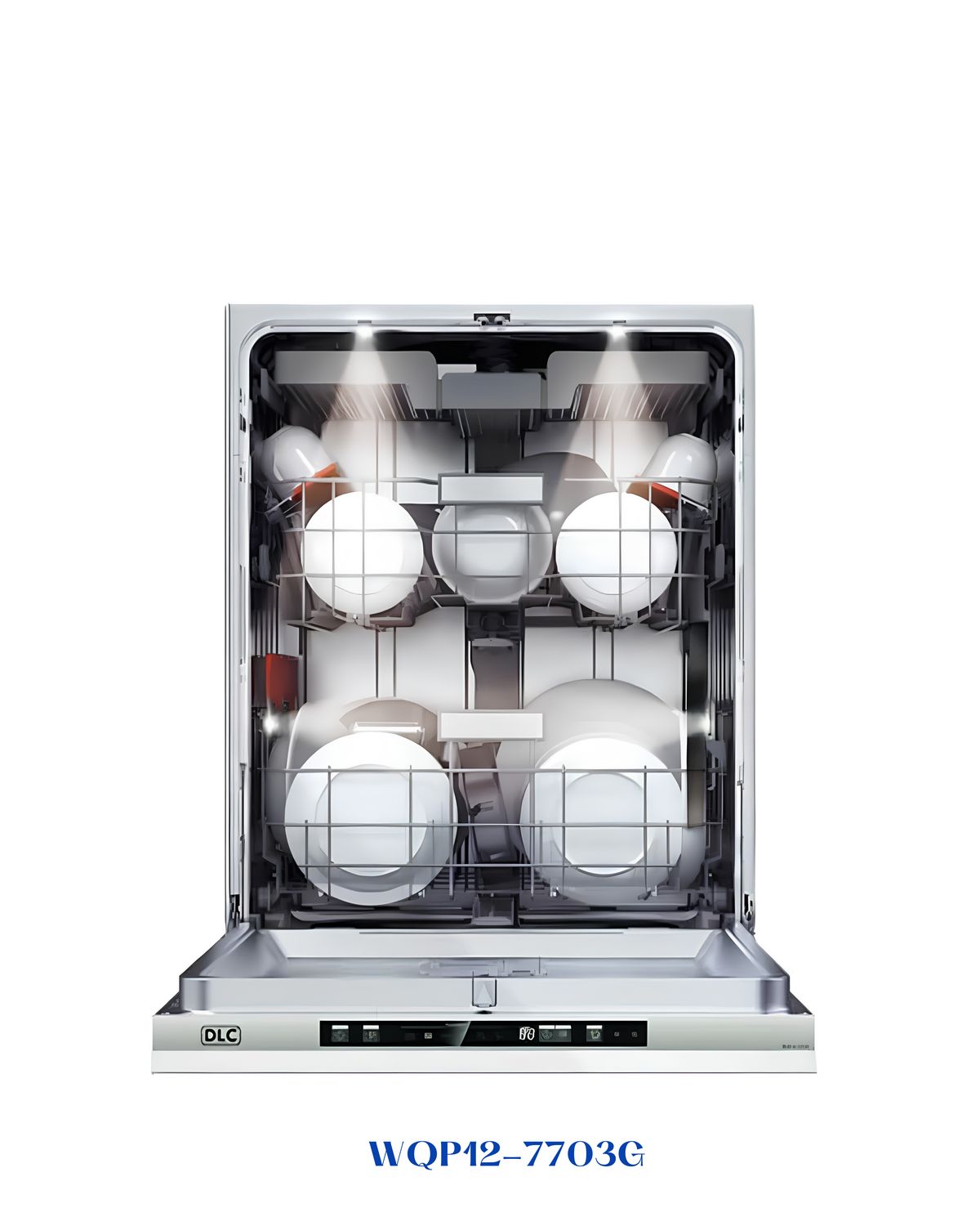DLC Built-In Dishwasher 14 Place Settings 2100W