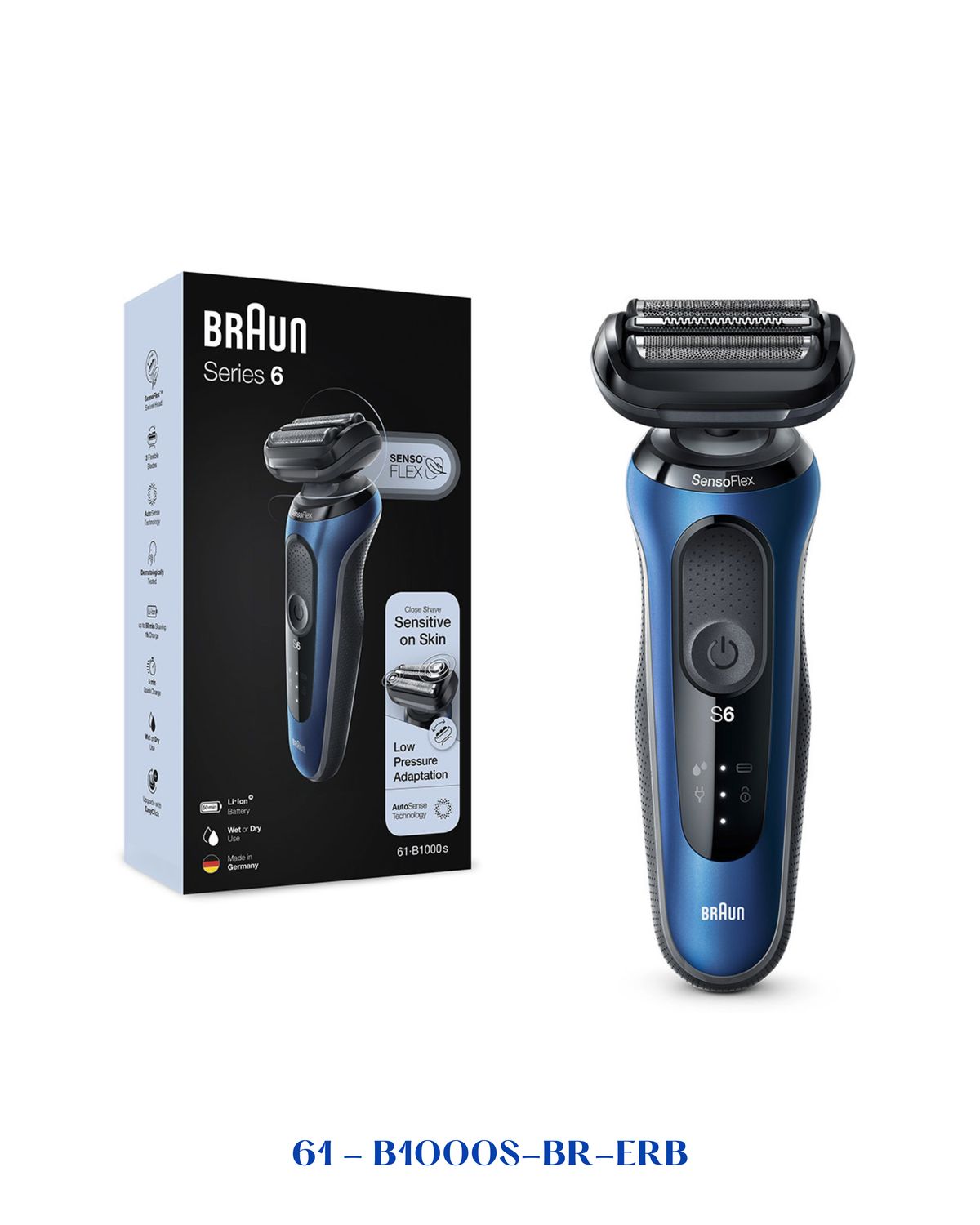 BRAUN SERIES 6 WET &amp; DRY SHAVER