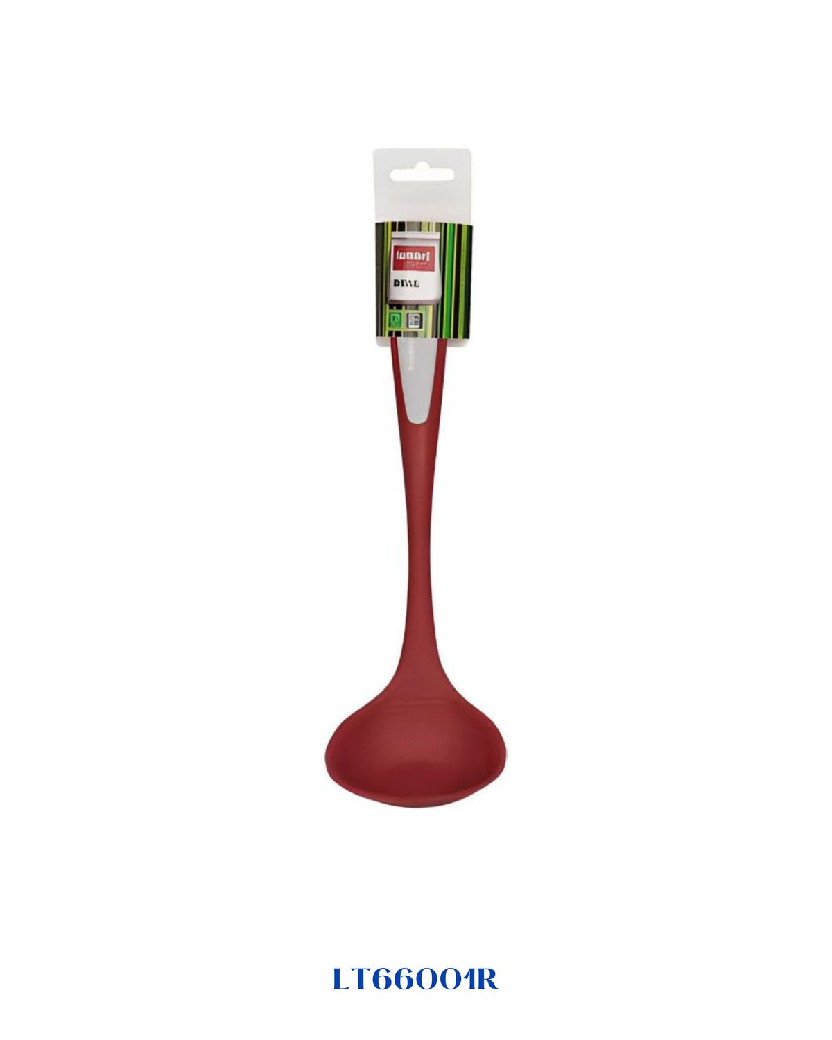 Lamart Nylon Soup Ladle 28 cm - Red