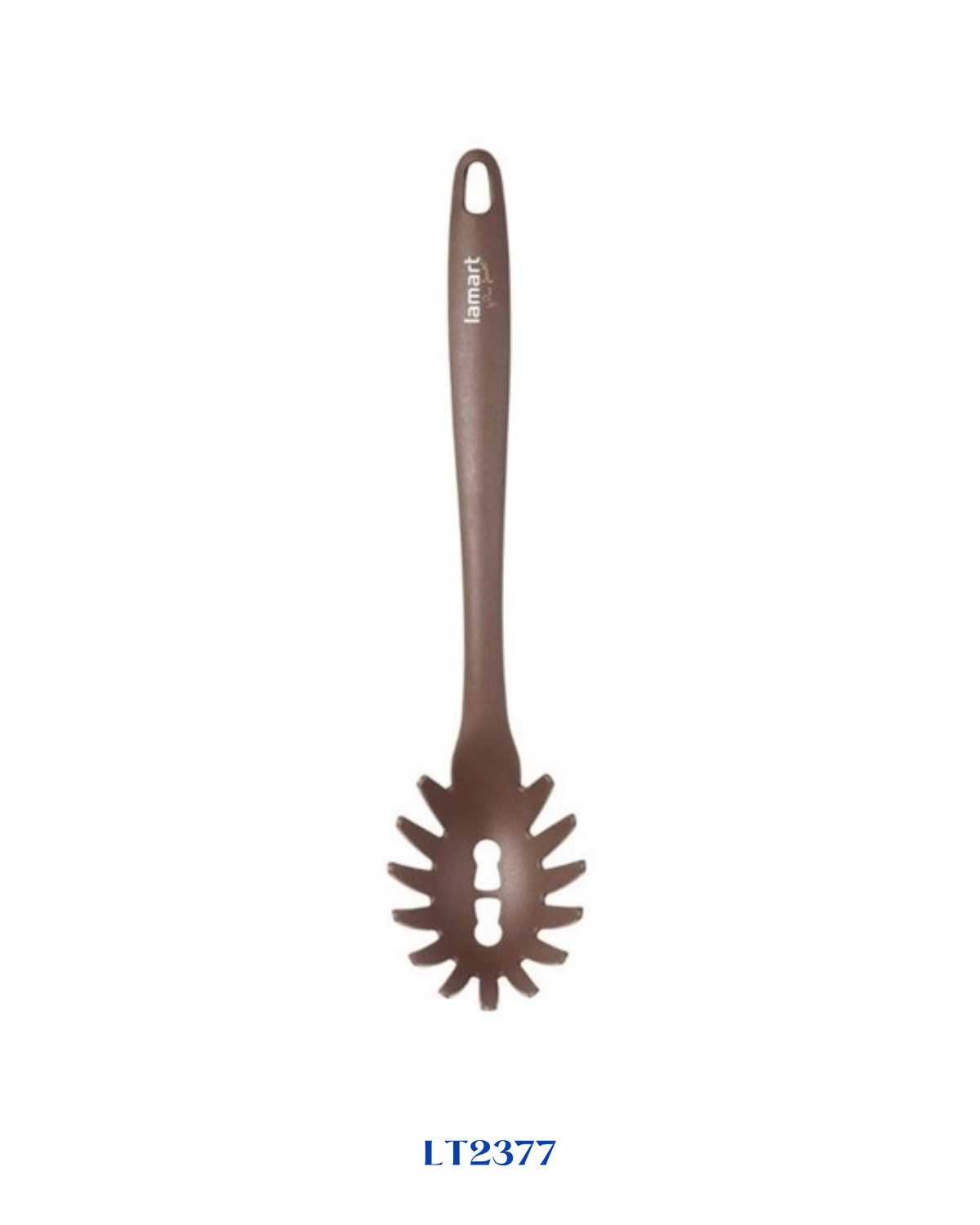 LAMART ERGO SPAGHETTI LADLE BROWN
