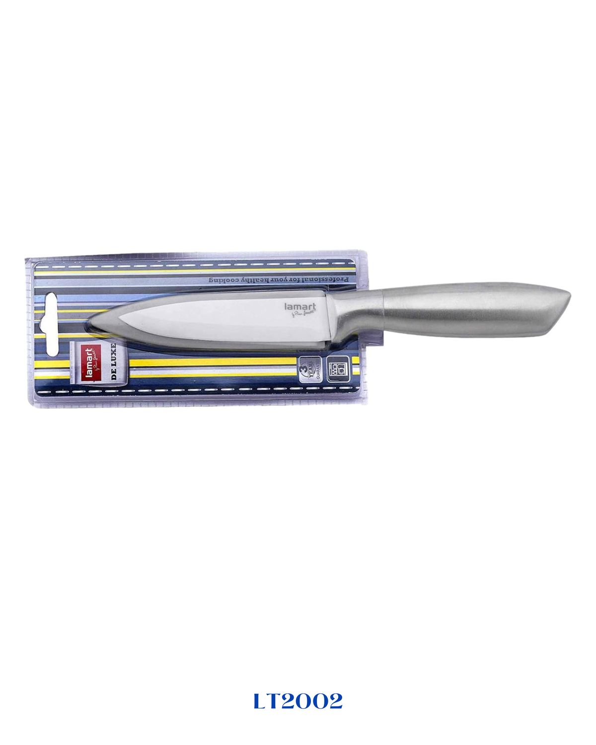 LAMART  CERAMIC UTILITY KNIFE WITH STAINLESS STEEL HANDLE 10cm