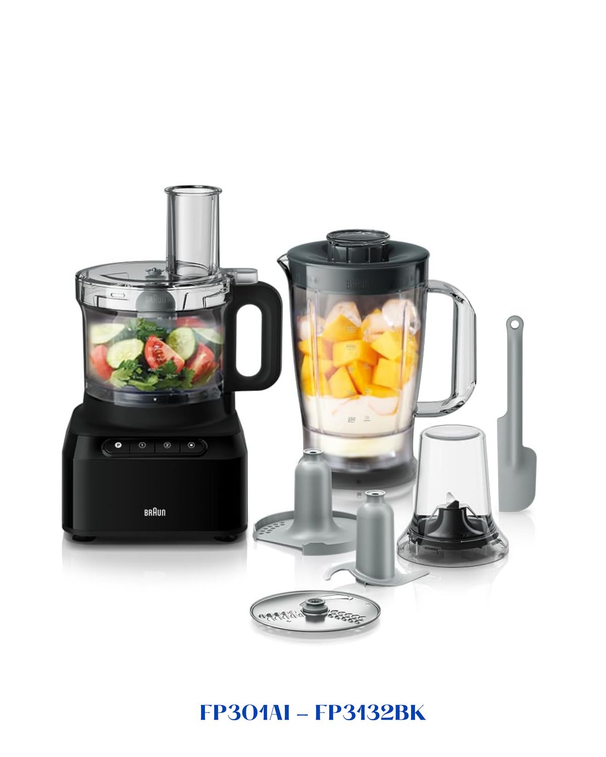 Braun PureEase Food Processor 800W 2.1L