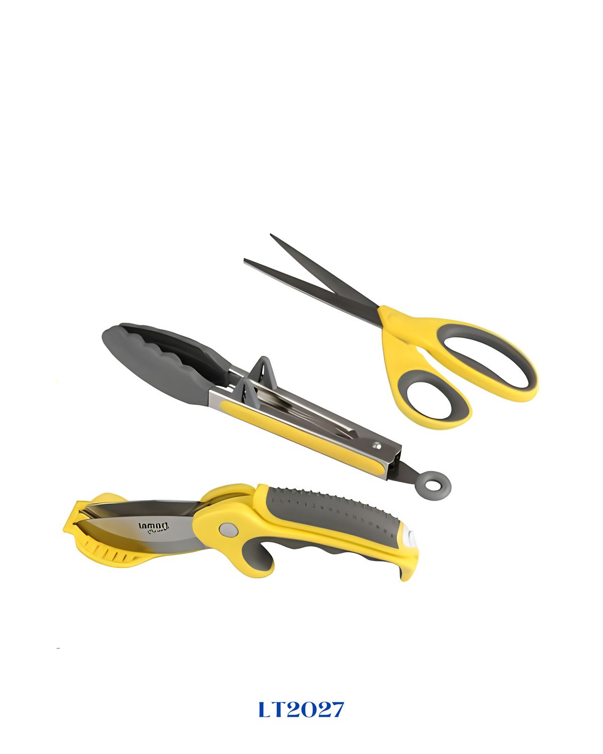 Lamart HERBS Scissors and Tongs Set – 3 Pieces