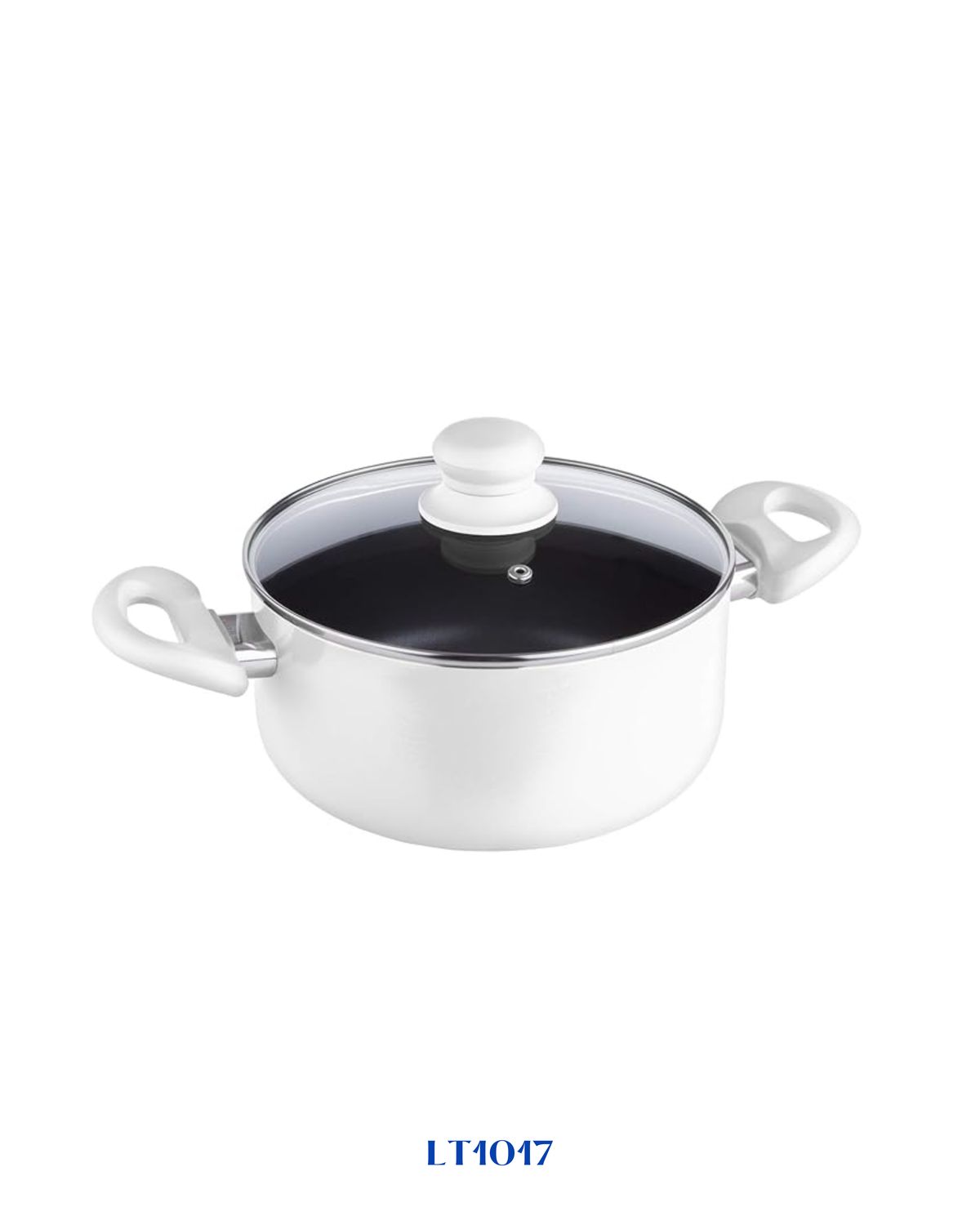 Lamart Multicolor Casserole with Lid 24cm 4.6L