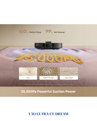 DREAME L50 ULTRA CE ROBOT VACUUM AND MOP
