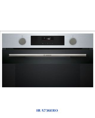 Bosch Series 4 Built-in Oven with Added Steam Function 60 × 60 cm Stainless Steel 3400W 76L
