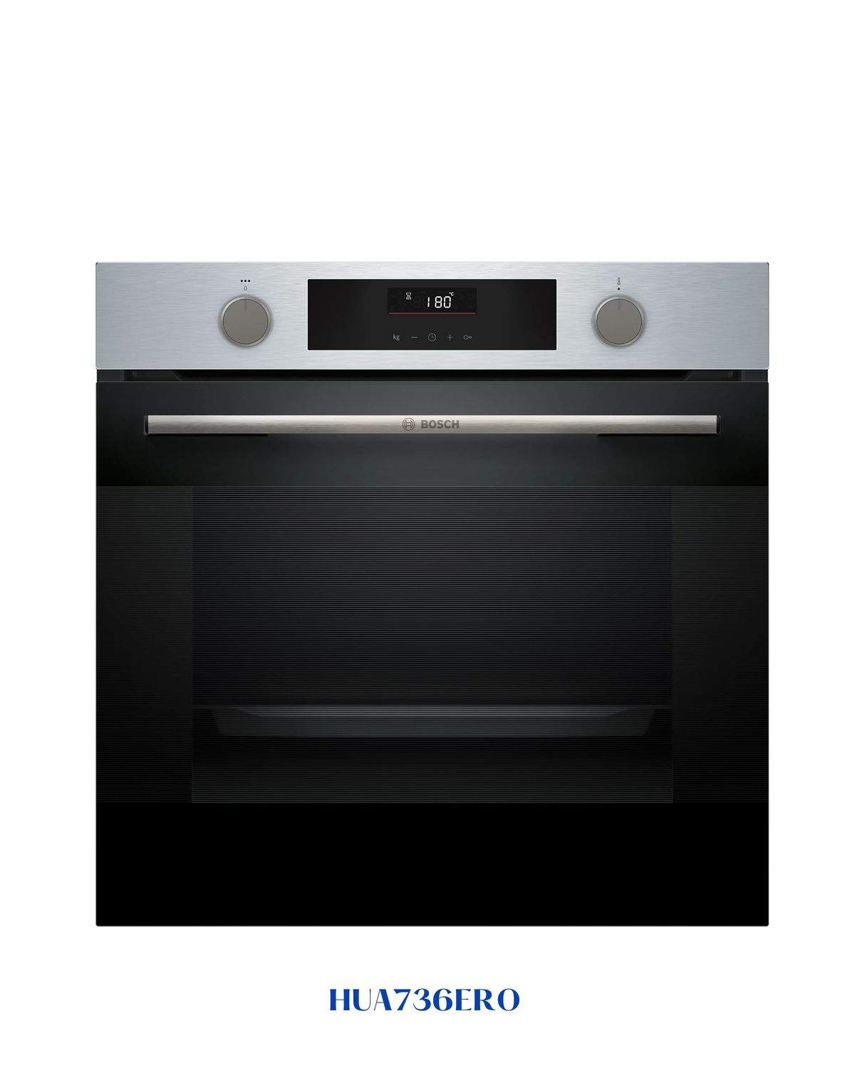 Bosch Series 4 Built-in Oven with Added Steam Function 60 × 60 cm Stainless Steel 3400W 76L