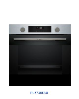 Bosch Series 4 Built-in Oven with Added Steam Function 60 × 60 cm Stainless Steel 3400W 76L