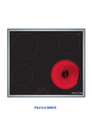 Bosch Series 4 Electric Hob 60 cm Surface Mount with Frame 6600W