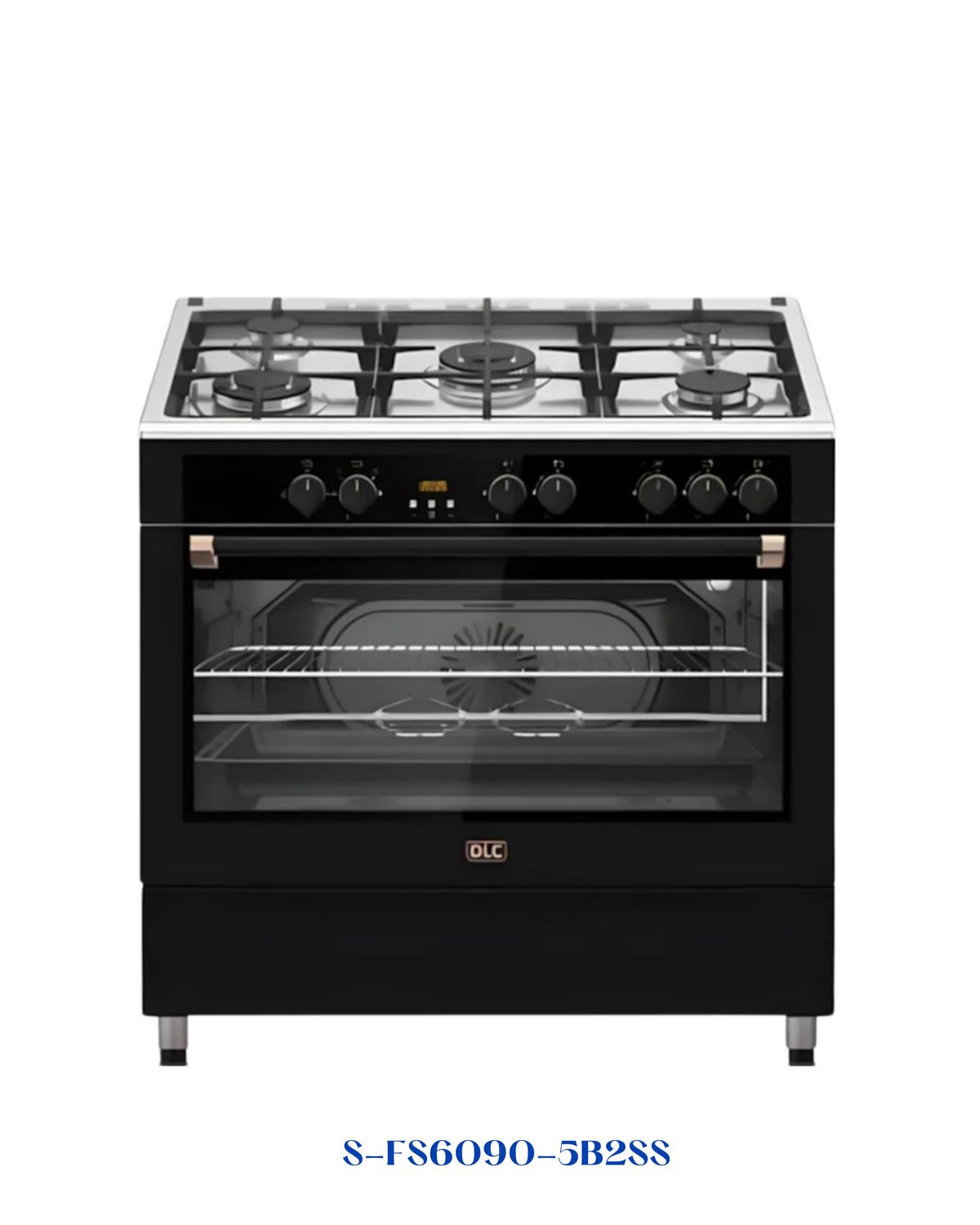 DLC Freestanding Gas Cooker 90x60cm