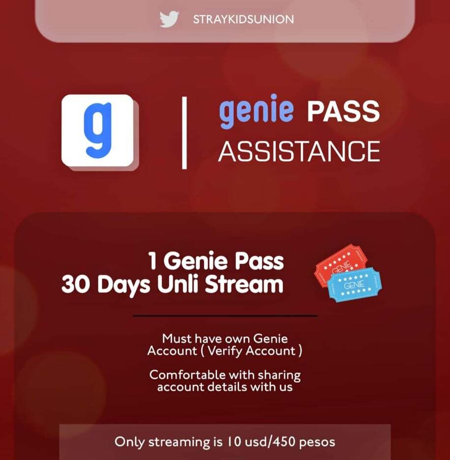 Genie Streaming Pass 30 days
