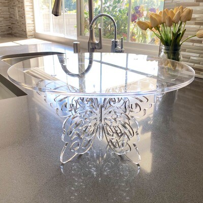 Butterfly Cake Stand - Acrylic