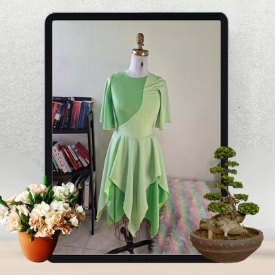 Efod luz en las tinieblas, con glitter