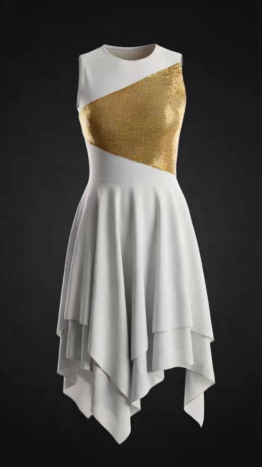 Efod guerra, con doble falda