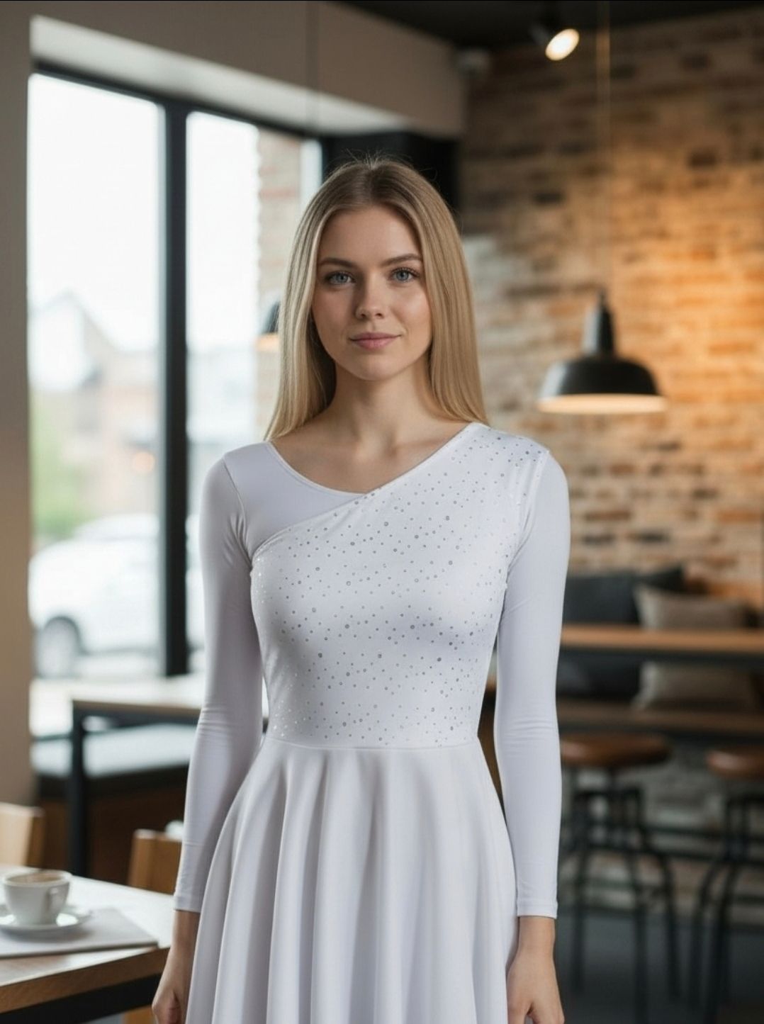 Efod básico, con sobre tela en la blusa.