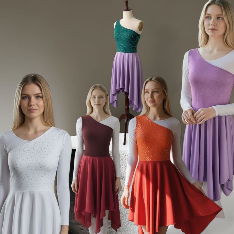 Efod básico, con sobre tela en la blusa.