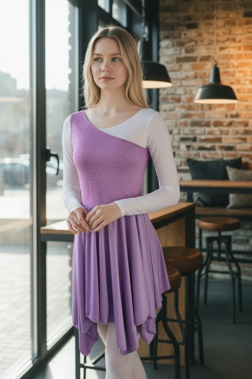 Efod básico, con sobre tela en la blusa.