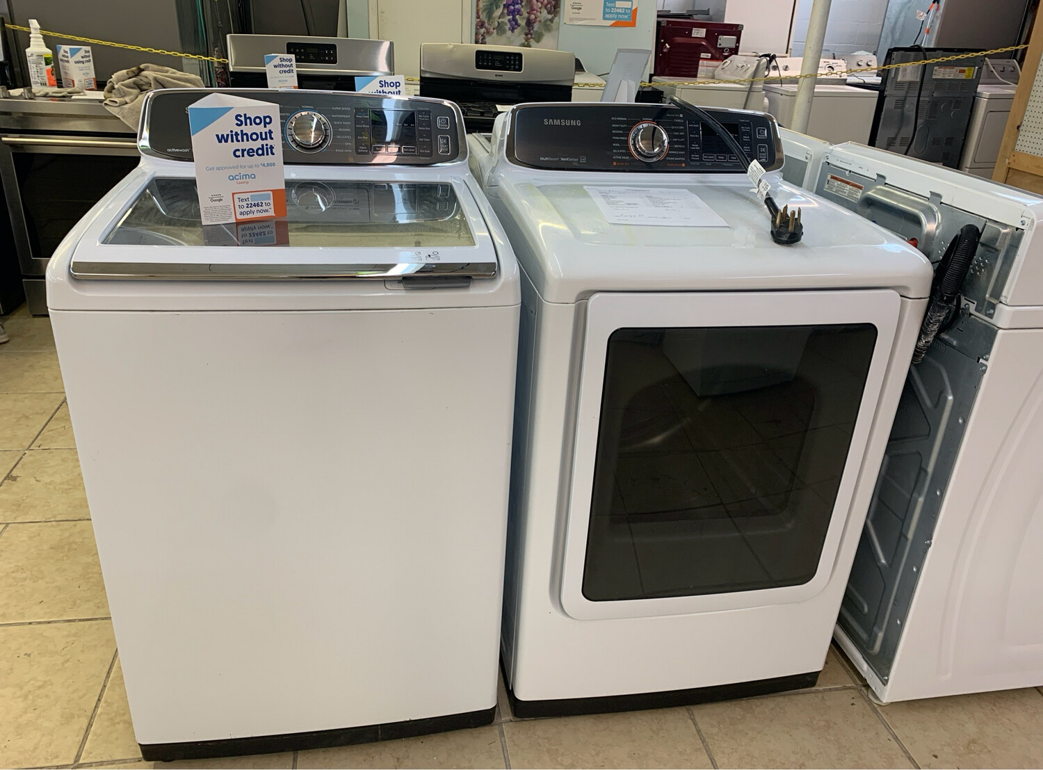 Samsung Laundry Set