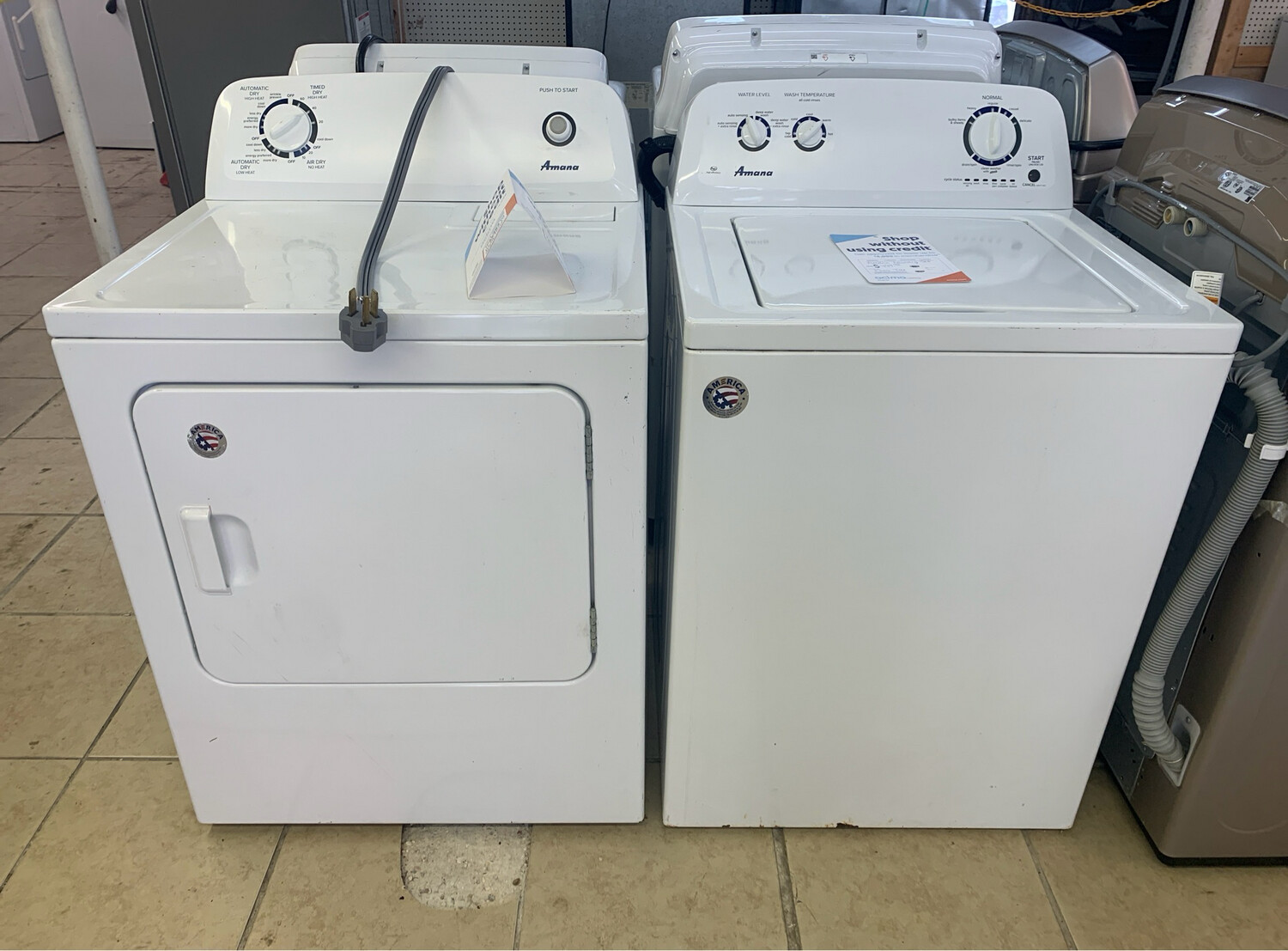Amana Laundry Set