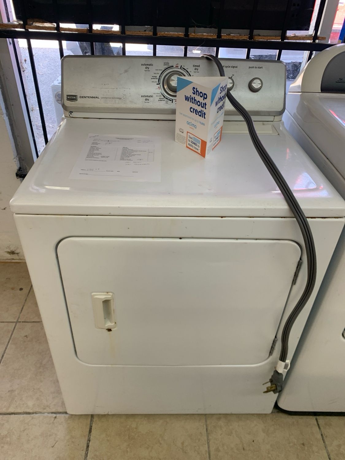 Maytag Dryer