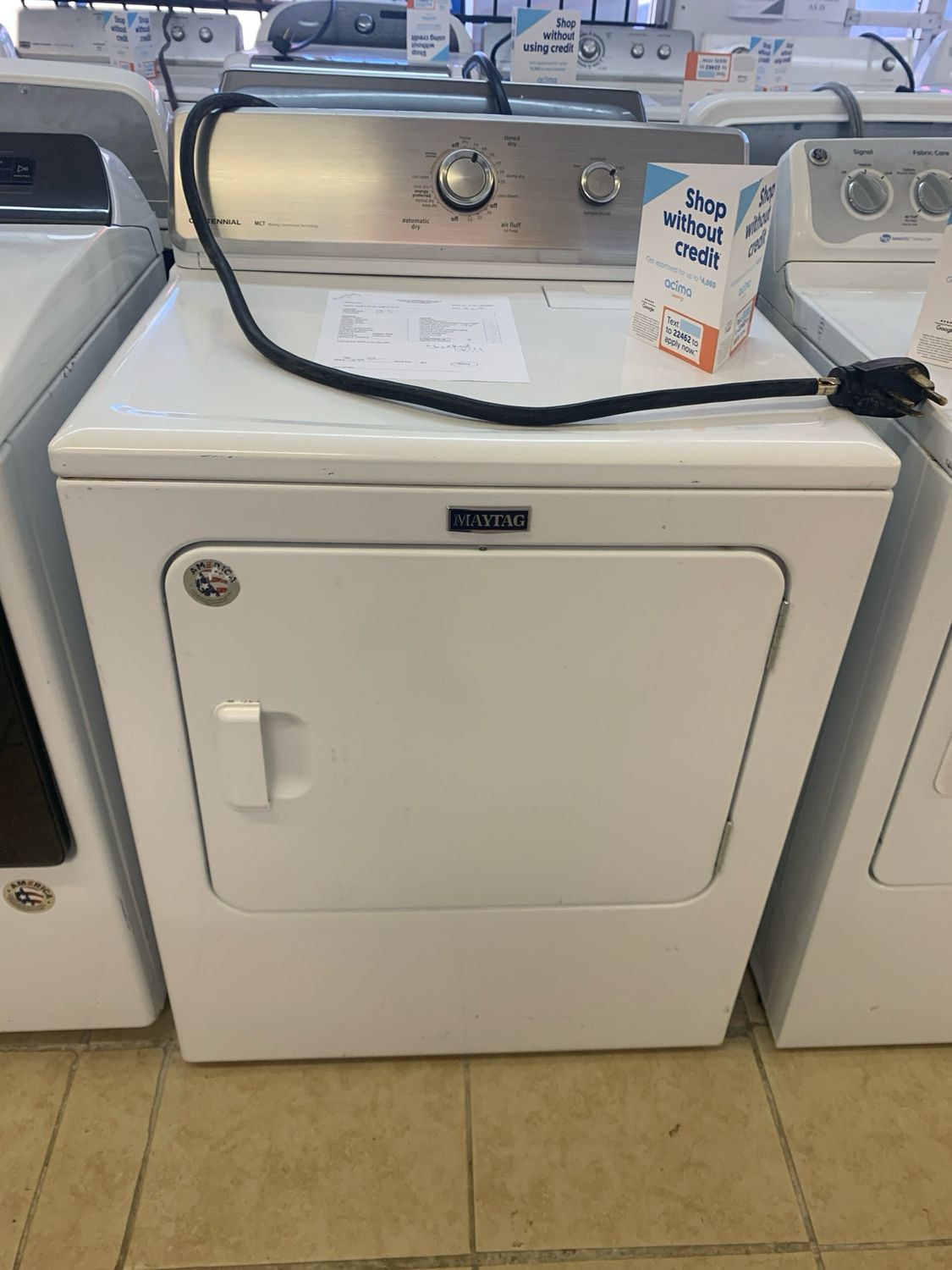 Maytag Dryer