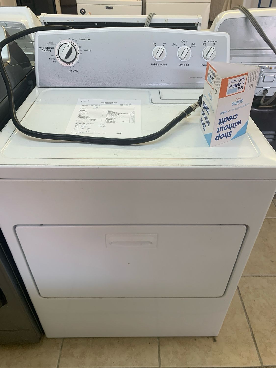 Kenmore Dryer