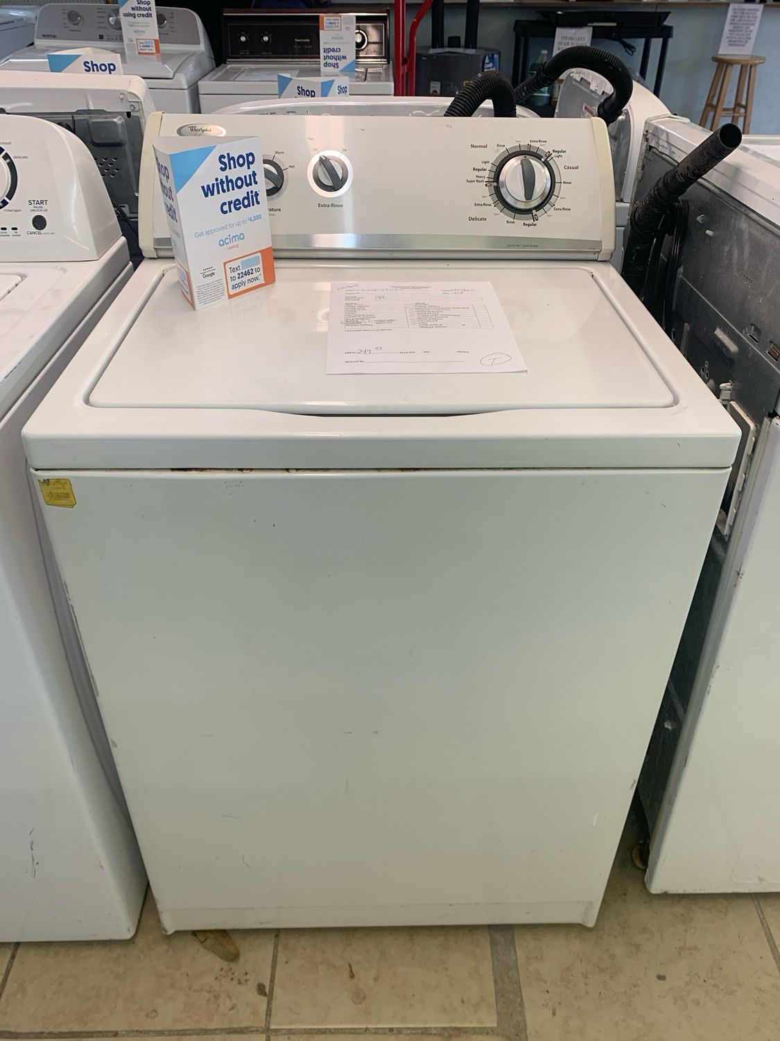 Whirlpool Washer